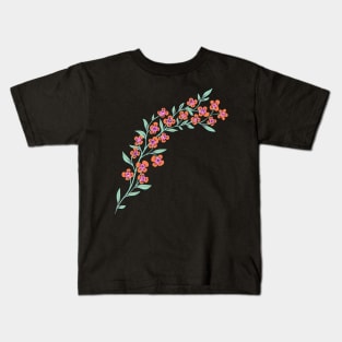 Flower Vine Kids T-Shirt